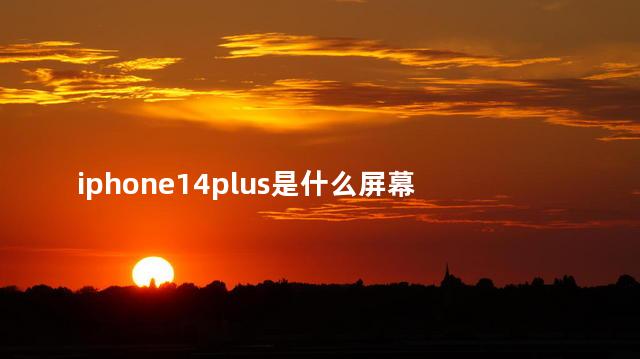 iphone14plus是什么屏幕 iPhone14 Plus是三摄吗